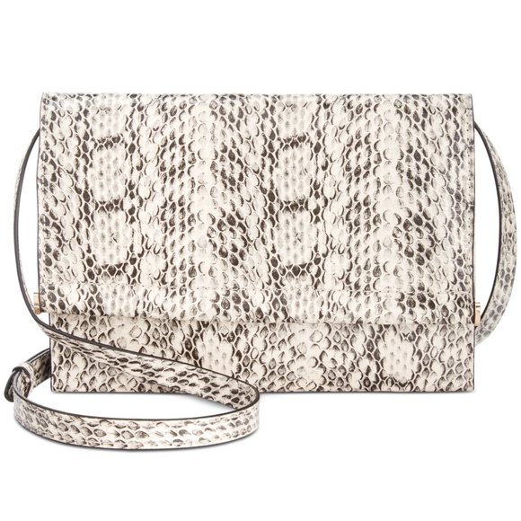 Alfani Mini Toggle Crossbody, Created for Macy's - Whip Snake/gold - Picture 1 of 5